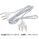 thumbnail image 3 of Equipo de esgrima de línea de mano de florete Cable conveniente para espada Valla de plástico de acero inoxidable, 3 of 6