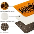 thumbnail image 4 of Bath Mat for Bathroom Halloween Pumpkin Orange Black Bathroom Rug No Silp,Cover Floor Rug Floor Mat 16x24 lnches Bathroom Decoration, 4 of 5