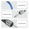 thumbnail image 3 of 1/4 Inch Audio Instrument Cable 10ft Noise Reduction Dual Straight Interface 6.35mm Mono Waterproof Guitar Cable Compression Resistant Professional Audio Interconnect Cord for, 3 of 7