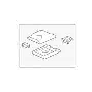 Genuine OE Honda Armrest Base - 83438-SJC-A01ZB Fits select: 2006-2008 HONDA RIDGELINE