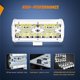 thumbnail image 3 of Cápsulas de luz LED Nilight Marine Navigation de 6.5 pulgadas, 2 unidades, 3 of 8