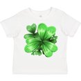 thumbnail image 3 of Inktastic Painted Clover Patch- shamrocks for St. Patricks Day Boys or Girls Toddler T-Shirt, 3 of 5