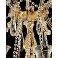 thumbnail image 3 of Adeline Crystal Matte Gold 8 LED Light Glass Chandelier, 3 of 4