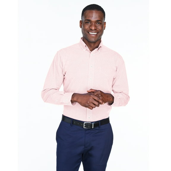 Devon & Jones Men's Crown Woven Collectionâ„¢ Gingham Check - D640