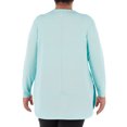 thumbnail image 5 of Athletic Works Women's Plus Active Long Sleeve French Terry Tunic, 5 of 7
