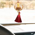 thumbnail image 6 of BAOSITY Car Rearview Mirror Pendant Buddha Figurine Feng Shui Decor Decorative Auto Interior Decoration Car Hanging Ornament for Car Type B, 6 of 8