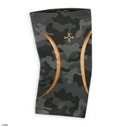 Tommie Copper Sport Compression Knee Sleeve, Grey Camo, Small/Medium, 1 Count per Pack