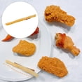 thumbnail image 4 of Pinzas para el cabello jinwen 2 piezas accesorios de comida Simulación horquilla de comida rápida, 4 of 8