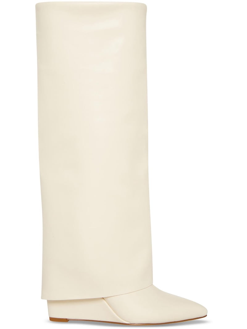 Madden Girl Womens Evander Faux Leather Cuffed Knee-High  display picture 1