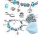 thumbnail image 2 of 56 Uds DIY Charm pulsera collares Kit de fabricación de joyas con caja de corazón de amor para niñas mujeres San Valentín cumpleaños regalo de Navidad, 2 of 8