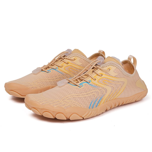 Zapatos acuáticos ligeros zapatos acuáticos antideslizantes zapatos de playa descalzos zapatillas transpirables para correr secado rápido para deportes acuáticos