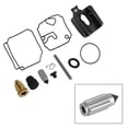thumbnail image 6 of 3X Carburetor Carb Rebuild Kit fit for Yamaha 3 Cyl 2.834 Bore 60HP 70HP 1992-2006, 6 of 12