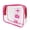 D, variant on Clear Makeup Bag, Portable Travel Toiletry Bags with Zipper, TSA Approved Clear Organizer Bags, Cosmetic Pouch for Airport Airline Compliant, Hanging Makeup Bag for Women Men