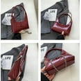 thumbnail image 4 of Kukuzhu Hobo Bag Women Leather Tote Bag Chic Top Handle Bag Purse, 4 of 5