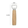 thumbnail image 2 of enjoywould Ouvre-bouteille 2Pcs en Acier Inoxydable Robuste Ouvre-Bouteille avec Poignée Durable Gadget de Cuisine, 2 of 5