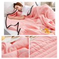 thumbnail image 5 of Mightlink Summer Cooler Quilt Friendly to Skin Machine Washable Ultralight Cooler Comforter Double Sided Cold Effect Blanket, 5 of 6