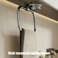 thumbnail image 5 of Bath Towel Ring,Suction Cup Hand Towel Rack,Modern Round Towel Hanger Wall Mounted,No Need to Drill Holes,Bathroom Hardware Accessories, 5 of 6