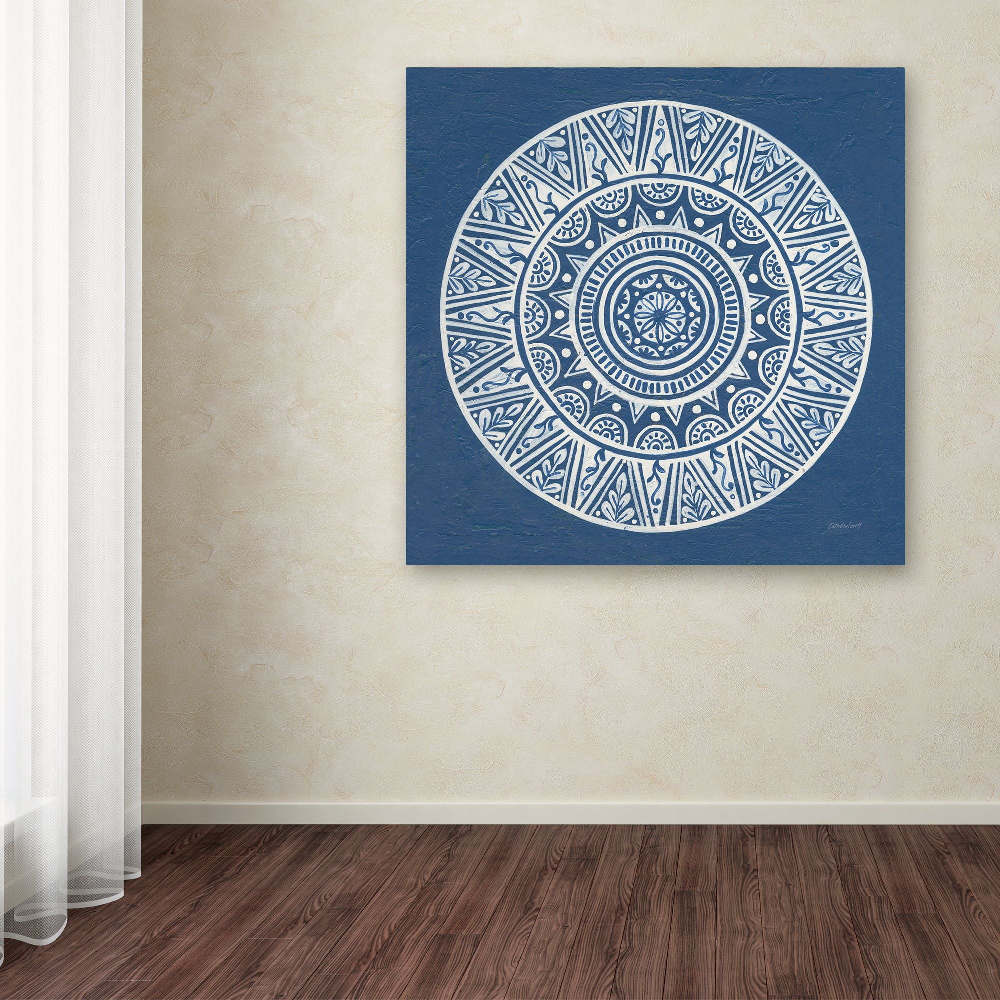 Trademark Fine Art 'Circle Designs III' Canvas Art by Kathrine Lovell