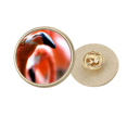 thumbnail image 1 of M Flango Animal Rond Métal Broche d'Or Clip, 1 of 3