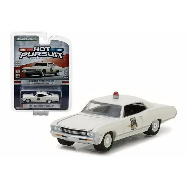 Greenlight 1967 Chevrolet Impala Indiana State Police Hot Pursuit