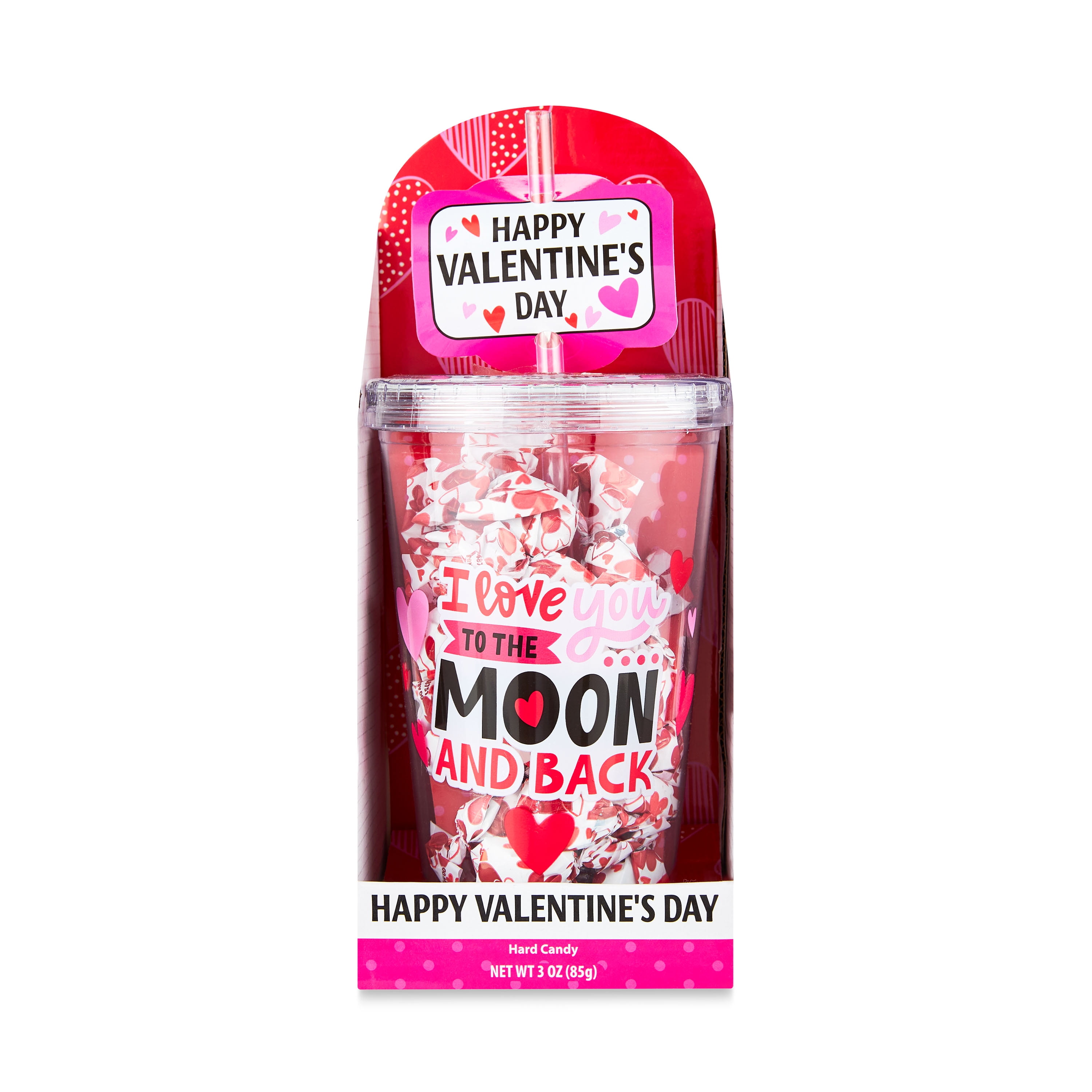 WAY TO CELEBRATE! Way to Celebrate - Progressive Gifts Clear Acrylic Tumbler Candy Gift Love Moon