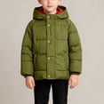 thumbnail image 6 of Xdegoge Quilted Jacket for Girls Boys Unisex Fleece Lined Jackets Button Down Padded Coat Fashion Fall Winter Puffer Warm Outerwear with Pockets Size 2-12, 6 of 9