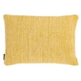 thumbnail image 2 of Safavieh Deni 14" x 20" Contemporary Jute Decorative Pillows, Mustard/Ivory, 2 of 4
