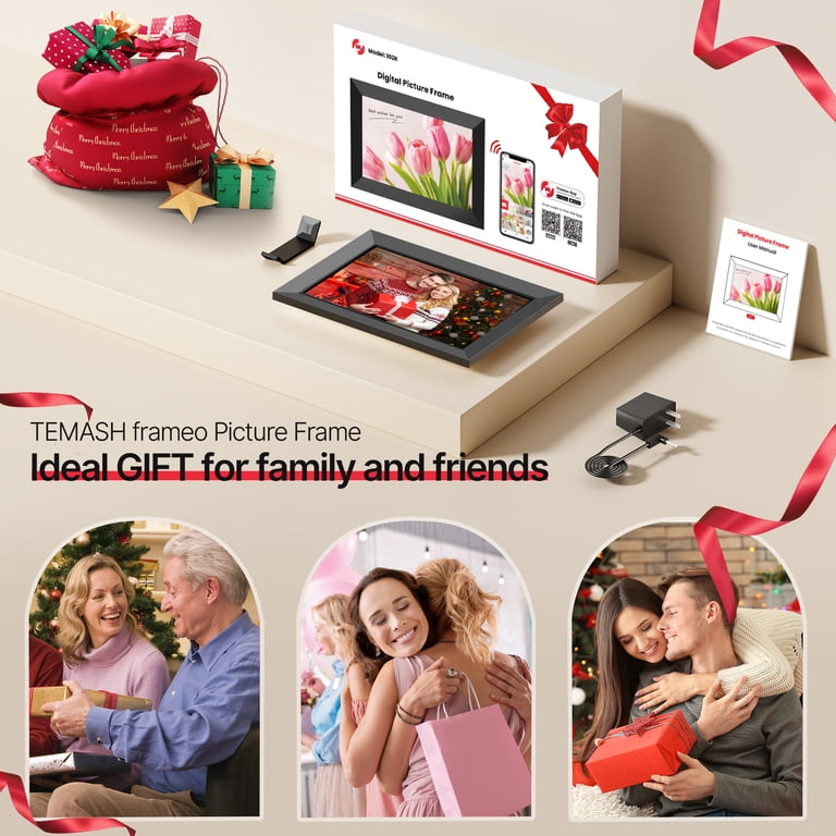 TEMASH Frameo 10.1 Inch WiFi Digital Picture Frame photo 6