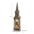thumbnail image 2 of Led Bronze Church With Nativity Scene, 2 of 3