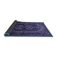 thumbnail image 2 of Ahgly Company Indoor Square Persian Blue Traditional Area Rugs, 3' Square, 2 of 4
