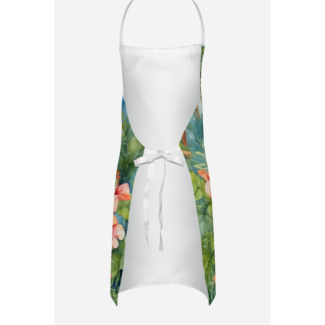 Rat Terrier Luau Apron 27 in x 30 in