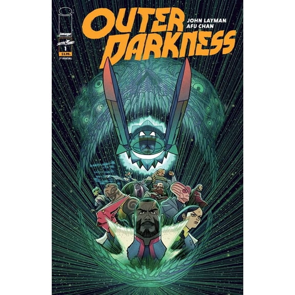 Collectible Outer Darkness #1 2nd Ptg Image Comics Comic Book