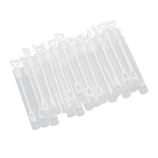 Bubble Wands, ABS Small Portable Bubble Tube 96Pcs for Wedding