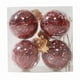 thumbnail image 1 of Juego de adornos navideños con 4 bolas de rafia transparente | Carabina decorativa de plástico colgante de 6 cm | Decoración de árbol navideño a prueba de fracturas | Variedad festiva | Pantalla, 1 of 2