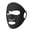Black, variant on UPF50+ Full Face Sun Mask Lightweight Breathable for Outdoor Sports Running Cycling Hiking