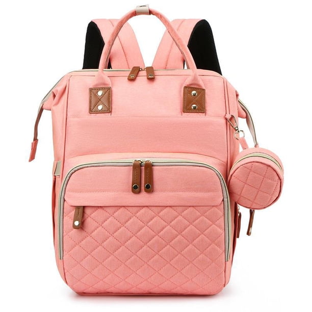 Bolsa de pañales para bebés, mochila con cambiadores, bolsas para mamás, niños y niñas, viaje multifunción Unisex para bebé, se puede utilizar como mochila