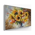 thumbnail image 2 of wall26 Floating Framed Canvas Wall Art for Living Room, Bedroom Bouquet Canvas Prints for Home Decoration Ready to Hang - 24x36 inches, 2 of 4