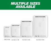 Duck Max Strength Self-Sealing Poly Bubble Mailer #0, 6 x 9, Solid White, 25 Pack