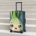 thumbnail image 6 of Hirioo Adorable Kawaii Fennel Character for Elasticity Suitcase Cover (No luggage Included) Durable Luggage Protector Fits 18-32 Inch Luggage-Small, 6 of 7