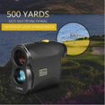 thumbnail image 5 of unique Golf Rangefinder Laser Distance Meter Hunting 500 Tape Measure Speed Tester Golf Slope Adjusted Mode Telescope Black, 5 of 5