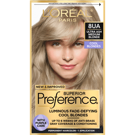 L'Oreal Paris Superior Preference Permanent, Cool Blonde Hair Color 1.0EA