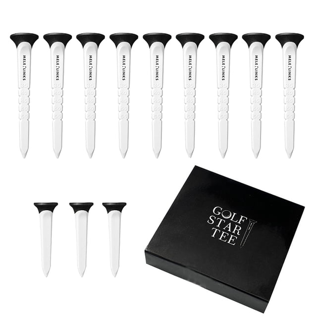 12pcs/box Golf Scale Tees Premium Plastic Golf Simulator Tees Professional Golf Training Accessories Golf Practice Tool 12pcs in 1 boxes