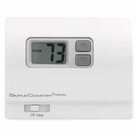 Non-Programmable SimpleComfort Heat Only Thermostat (w/o Fan Switch) - Single Stage