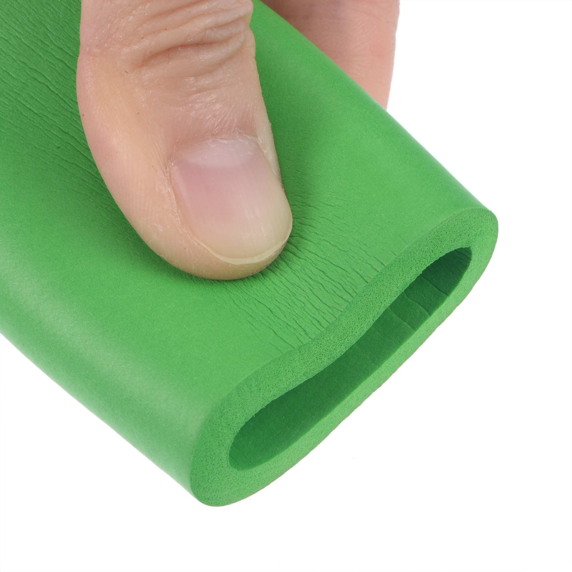 Unique Bargains Foam Tubing for Handle Grip Support and Protection Green 0.87" ID