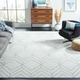 thumbnail image 2 of SAFAVIEH Adirondack Caitriona Geometric Squares Area Rug, Grey/Blue, 10' x 14', 2 of 14