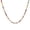 Necklace-B-36+5CM, variant on Rainbow Heart Cubic Zirconia Tennis Necklace & Bracelet Set, 18K Gold Plated Colorful CZ Jewelry Set, Adjustable Choker & Bracelet for Women, Sparkling Crystal Jewelry