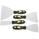 thumbnail image 5 of FELTECHELECTR Juego de 4 cuchillos de acero inoxidable para encintado de paneles de yeso, raspador de pared con acero flexible y mango cómodo y antideslizante de 1,5, 3, 4 y 6 pulgadas., 5 of 7