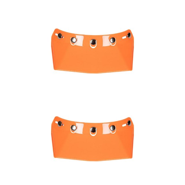 Transemion pour Visière Crête 5-Snap Face Ouverte Pièces de Rechange Remplace Orange Type A 2ensemble