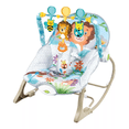 thumbnail image 1 of Rocker Silla Vibradora Mecedora De Bebe Musical Con Juegos Gris /Azul Leon, 1 of 5