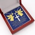 thumbnail image 4 of Angels Protect You Psalm 91 Cross Card Necklace w Stainless Steel Pendant, 4 of 17